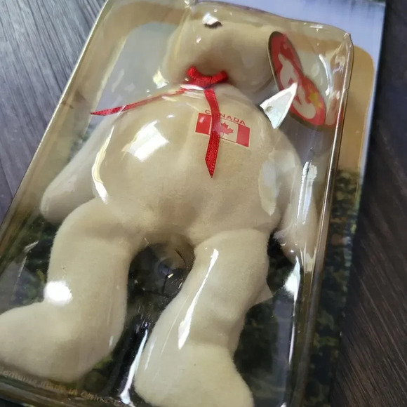 1999 McDonalds ty Beanie Baby Maple The Bear Vintage ERRORS 1993 OAKBROOK New - Picture 3 of 10